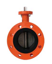 |Non - head vulcanized butterfly valve|