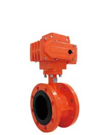 |Electric flange butterfly valve|